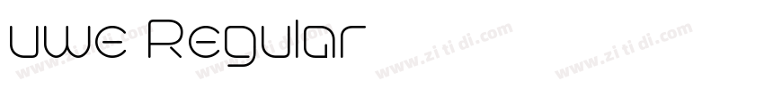 uwe Regular字体转换 uwe Regular字体转换